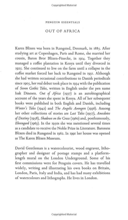 Out Of Africa Karen Blixen / Карен Бликсен 9780241951439-3