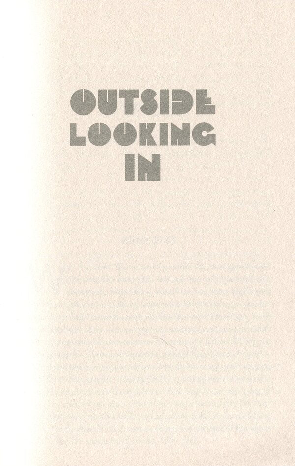 Outside Looking In / Outside Looking In Т. Корагессан Бойл 9781526604651-3