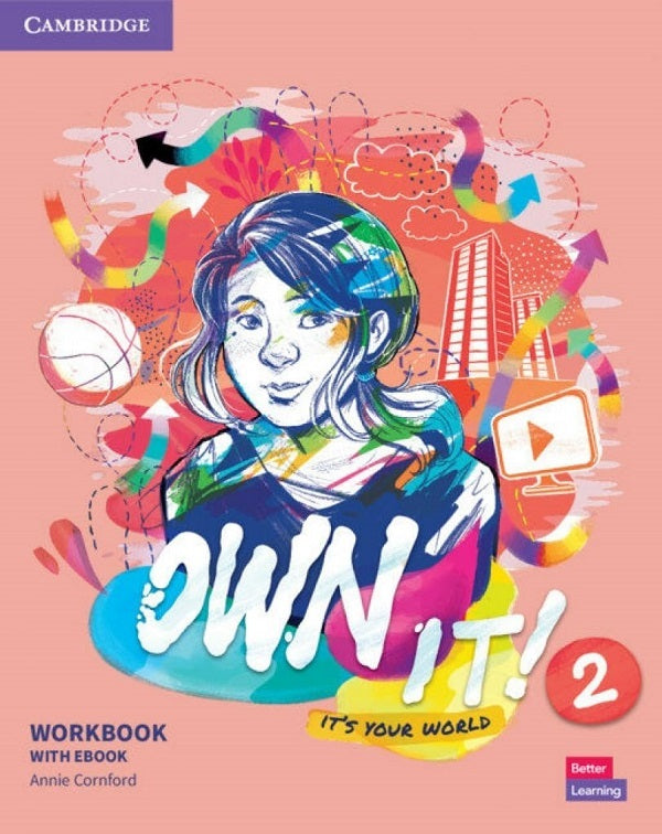 Own It! 2 Workbook With Ebook Annie Cornford / Анни Корнфорд 9781009043526-1