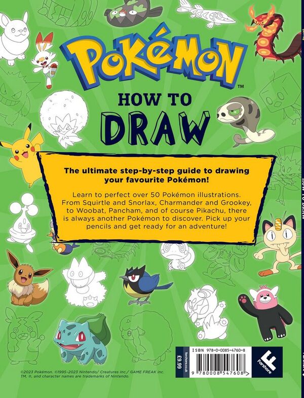 POKEMON. How To Draw / Author not specified 9780008547608-2