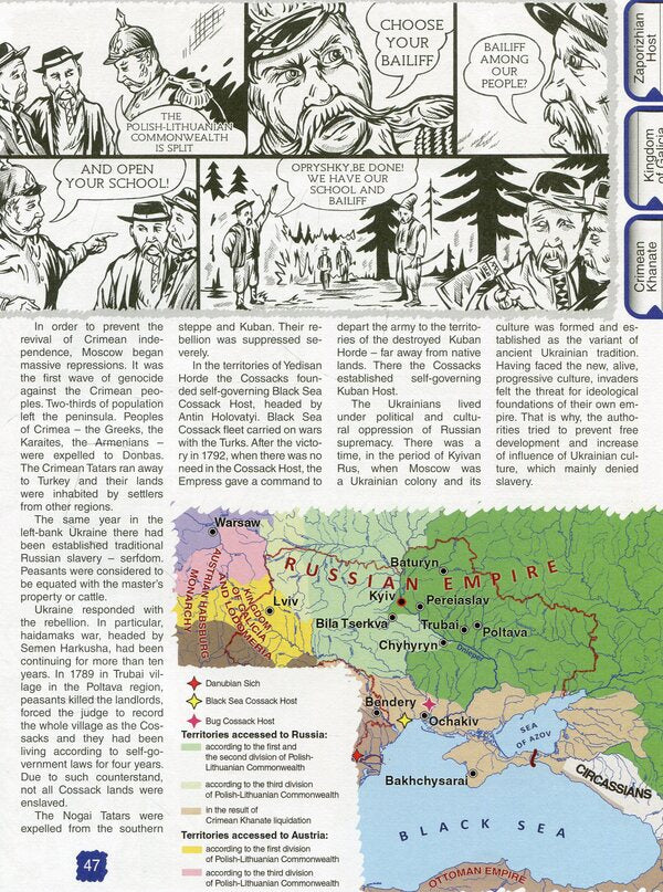 Painted History of Ukraine / Painted History of Ukraine Братья Капрановы 978-966-279-089-4-6