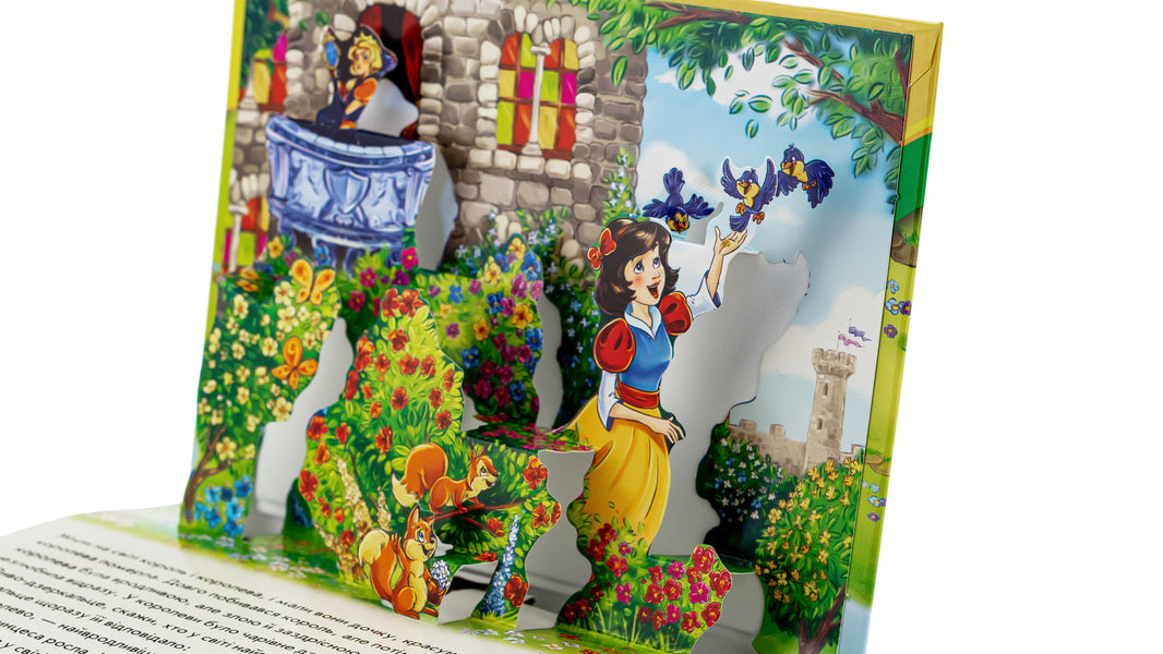 Panorama book. Snow White / Книжка-панорамка. Білосніжка Братья Гримм 9789667615390-4