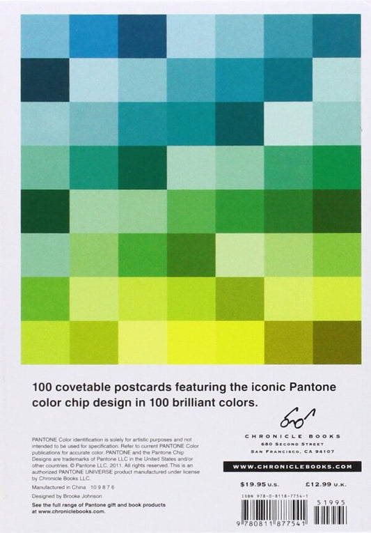 Pantone Postcard Box. 100 Postcards / Pantone Postcard Box. 100 Postcards  9780811877541-2