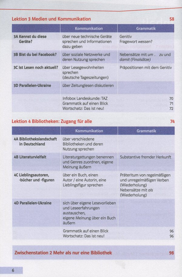 Parallelen 10. Lehrbuch. Textbook For The 10Th Grade Of ZNZ (6Th Year Of Study, 2Nd Foreign Language) / Parallelen 10. Lehrbuch. Підручник для 10-го класу ЗНЗ (6-й рік навчання, 2-га іноземна мова) Nadezhda Basai / Надеса Басай 9786177462667-5