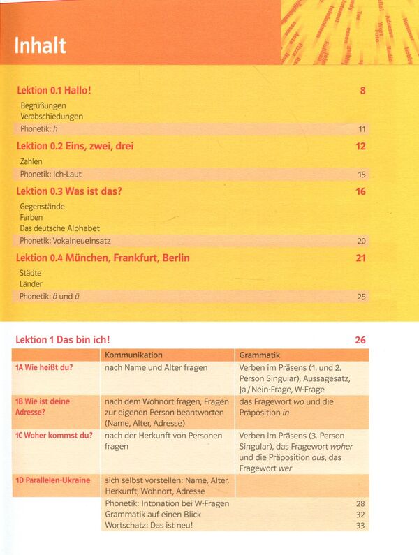 Parallelen 5. Deutsch als 2 Fremdsprache. Textbook for 5th grade / Parallelen 5. Deutsch als 2 Fremdsprache. Підручник для 5 класу Надежда Басай 978-617-7074-07-5#978-3-12-676010-2-3