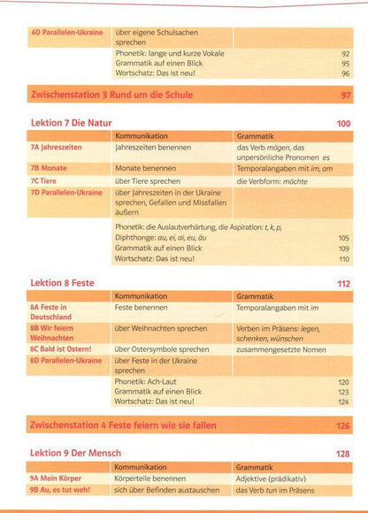 Parallelen 5. Deutsch als 2 Fremdsprache. Textbook for 5th grade / Parallelen 5. Deutsch als 2 Fremdsprache. Підручник для 5 класу Надежда Басай 978-617-7074-07-5#978-3-12-676010-2-6