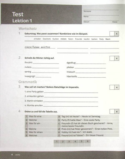Parallelen 7. Testheft. Tests for the 7th grade / Parallelen 7. Testheft. Тести для 7-го класу Надежда Басай, Наталия Шелгунова 978-617-7511-53-2-6