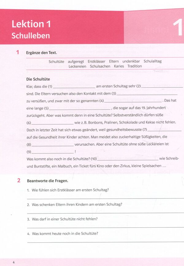 Parallelen 8. Workbook for the 8th grade / Parallelen 8. Робочий зошит для 8-го класу Надежда Басай 978-617-7198-03-0-4