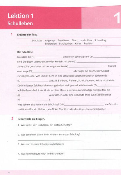 Parallelen 8. Workbook for the 8th grade / Parallelen 8. Робочий зошит для 8-го класу Надежда Басай 978-617-7198-03-0-4