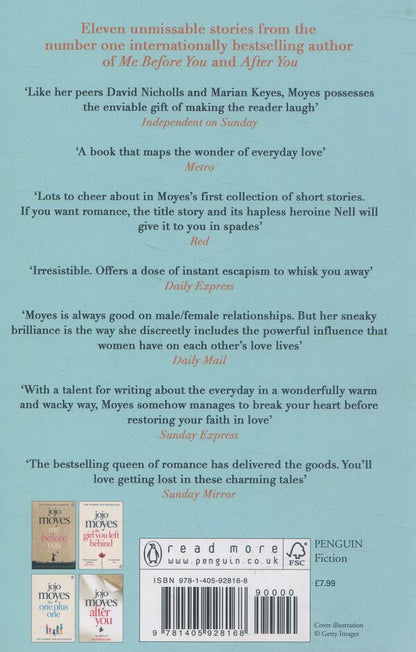 Paris For One And Other Stories Jojo Moyes / Джоджо Мойес 9781405928168-2