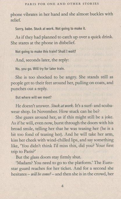 Paris For One And Other Stories Jojo Moyes / Джоджо Мойес 9781405928168-6