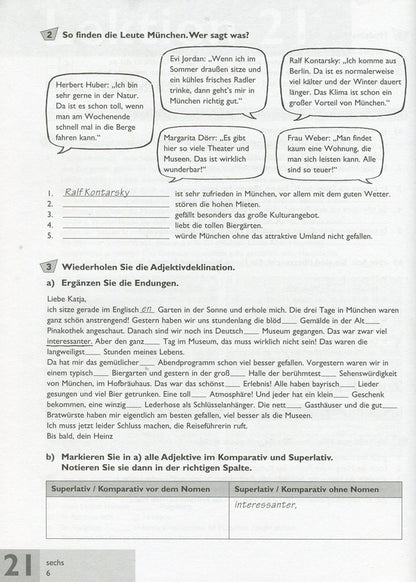 Passwort Deutsch 3. Exercise book. Course for learning German for adults / Passwort Deutsch 3. Зошит для вправ. Курс для вивчення німецької мови для дорослих  978-966-8315-61-9-6