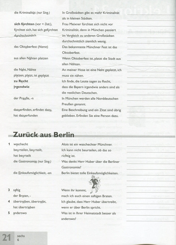 Passwort Deutsch 3. Notebook-dictionary. Course for learning German for adults / Passwort Deutsch 3. Зошит-словник. Курс для вивчення німецької мови для дорослих  978-966-8315-62-6-6