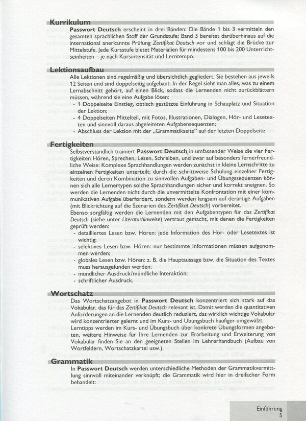 Passwort Deutsch 3 Book For The Teacher Course For Learning German For Adults - Passwort Deutsch 3 Книга для вчителя Курс для вивчення нмецько мови для дорослих - Author not specified 9789668315633-5