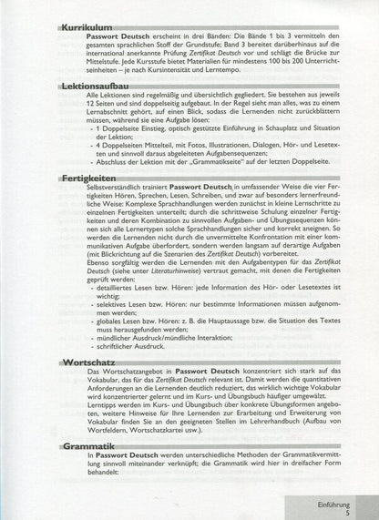 Passwort Deutsch 3 Book For The Teacher Course For Learning German For Adults - Passwort Deutsch 3 Книга для вчителя Курс для вивчення нмецько мови для дорослих - Author not specified 9789668315633-5