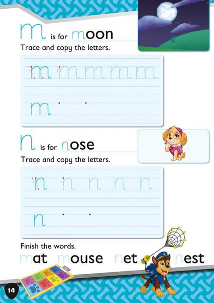 Paw Patrol. First Letters Activity Book. Get ready for school with Paw Patrol / Paw Patrol. First Letters Activity Book. Get ready for school with Paw Patrol  9780008461492-5