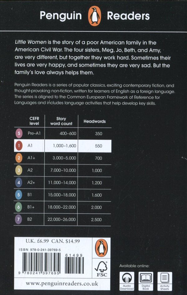 Penguin Reader. Level 1 / Penguin Reader. Level 1. Little Women Луиза Мэй Олкотт 9780241397695-2
