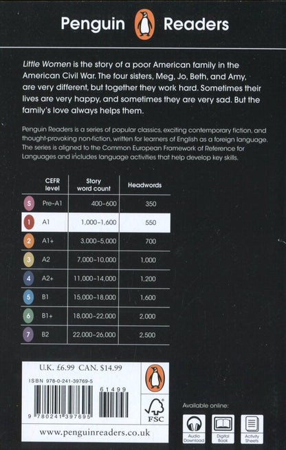 Penguin Reader. Level 1 / Penguin Reader. Level 1. Little Women Луиза Мэй Олкотт 9780241397695-2