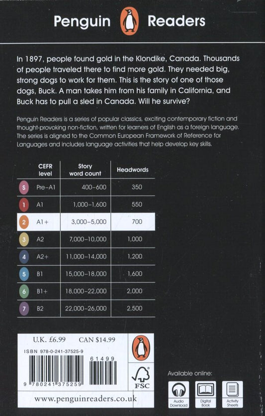 Penguin Reader. Level 2. Call of the Wild / Penguin Reader. Level 2. Call of the Wild Джек Лондон 978-0-241-37525-9-2