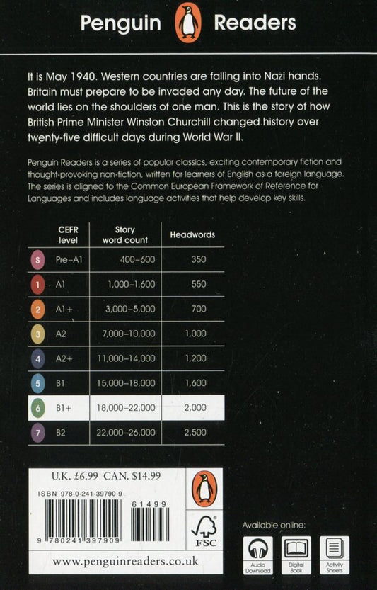 Penguin Reader. Level 6. Darkest Hour / Penguin Reader. Level 6. Darkest Hour Энтони Маккартен 978-0-241-39790-9-2