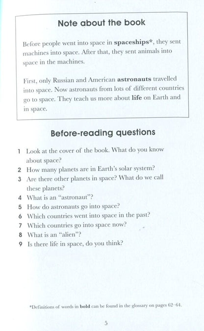 Penguin Readers. Level 2. Life in Space / Penguin Readers. Level 2. Life in Space  978-0-241-37523-5-4