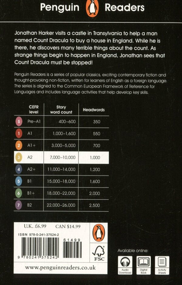 Penguin Readers. Level 3. Dracula / Penguin Readers. Level 3. Dracula Брэм Стокер 978-0-241-37524-2-2