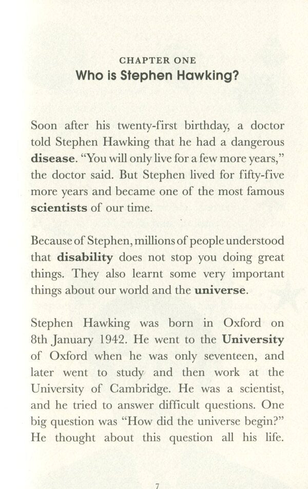 Penguin Readers. Level 3. The Extraordinary Life of Stephen Hawking / Penguin Readers. Level 3. The Extraordinary Life of Stephen Hawking  9780241447413-6