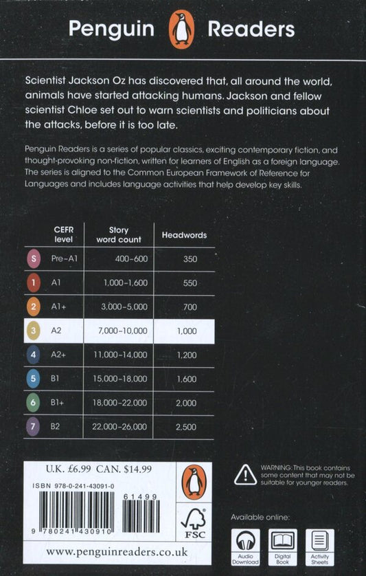 Penguin Readers. Level 3 / Penguin Readers. Level 3. Zoo Джеймс Паттерсон 978-0-241-43091-0-2