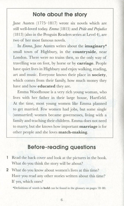 Penguin Readers. Level 4 / Penguin Readers. Level 4. Emma Джейн Остин 9780241463314-5