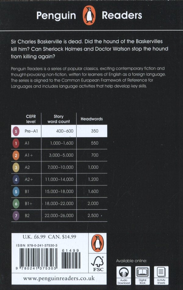 Penguin Readers. Starter Level. The Hound of the Baskervilles / Penguin Readers. Starter Level. The Hound of the Baskervilles Артур Конан Дойл 9780241375303-2