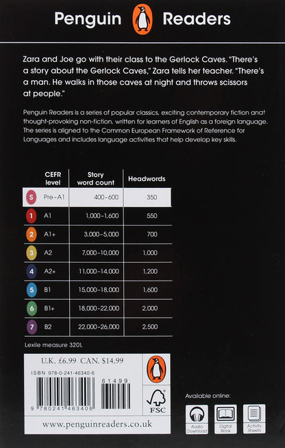 Penguin Readers. starter level. The Scissor Man Caves / Penguin Readers. Starter Level. The Scissor Man Caves Анна Тревин 9780241463406-2