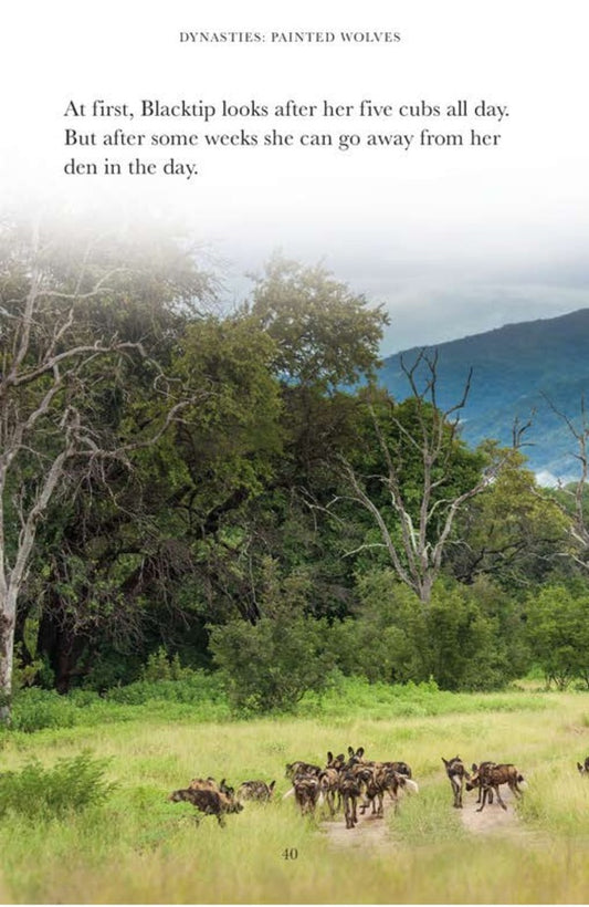 Penguin Readers Level 1 Dynasties. Wolves (ELT Graded Reader) / Penguin Readers Level 1. Dynasties. Wolves (ELT Graded Reader) Стивен Мосс 9780241520635-2