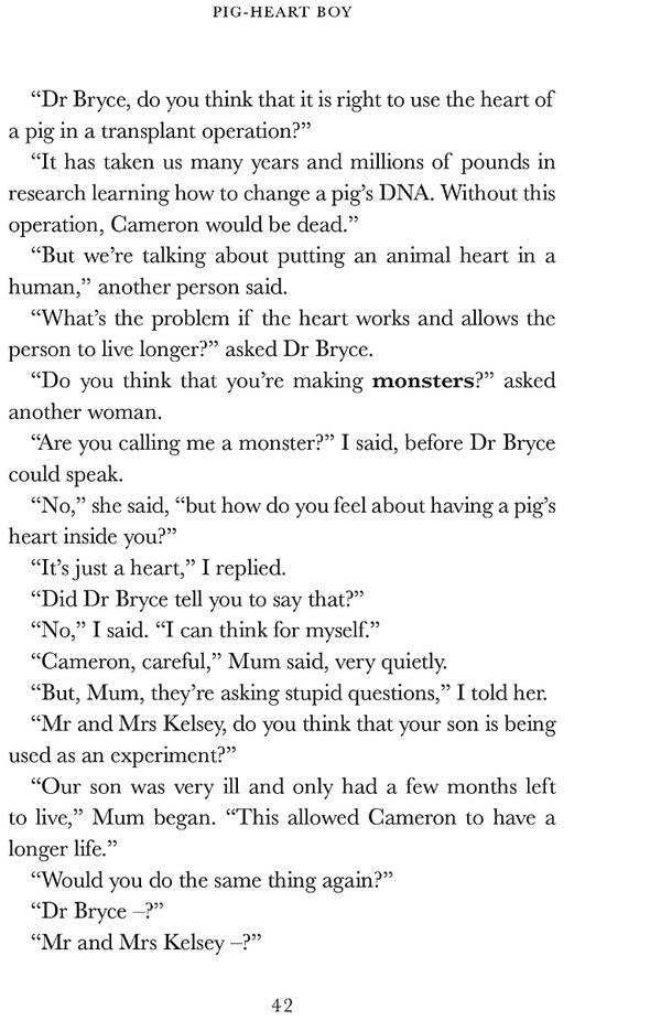 Penguin Readers Level 4. Pig-Heart Boy (ELT Graded Reader) / Penguin Readers Level 4. Pig-Heart Boy (ELT Graded Reader) Мэлори Блэкман 9780241542569-5