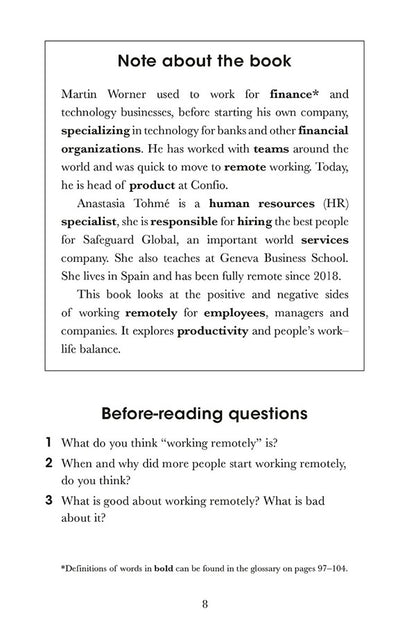 Penguin Readers Level 5: Work Remotely (ELT Graded Reader) / Penguin Readers Level 5: Work Remotely (ELT Graded Reader) Анастасия Томе, Мартин Уорнер 9780241589168-2