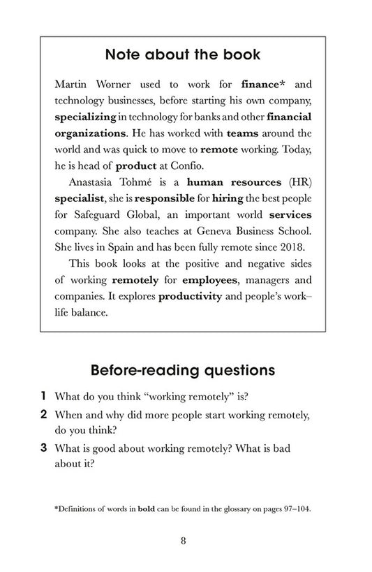 Penguin Readers Level 5: Work Remotely (ELT Graded Reader) / Penguin Readers Level 5: Work Remotely (ELT Graded Reader) Анастасия Томе, Мартин Уорнер 9780241589168-2