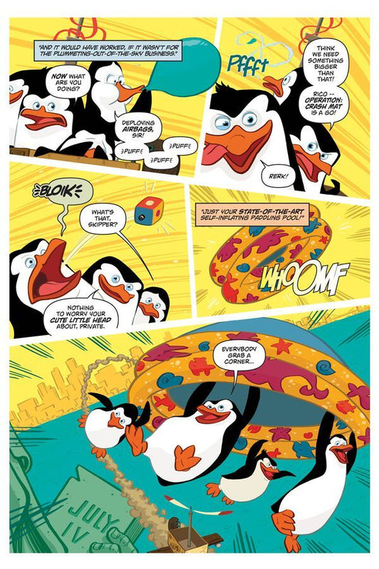 Penguins Of Madagascar. Volume 3. Penguins in Peril / Penguins Of Madagascar. Volume 3. Penguins in Peril Каван Скотт, Джим Кэмпбелл 9781782762539-2