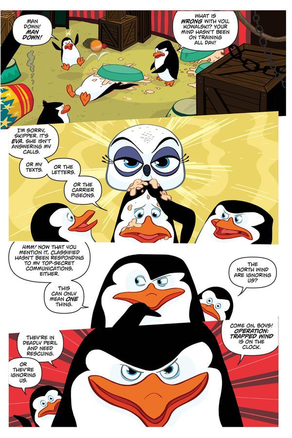 Penguins Of Madagascar. Volume 3. Penguins in Peril / Penguins Of Madagascar. Volume 3. Penguins in Peril Каван Скотт, Джим Кэмпбелл 9781782762539-4