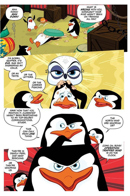 Penguins Of Madagascar. Volume 3. Penguins in Peril / Penguins Of Madagascar. Volume 3. Penguins in Peril Каван Скотт, Джим Кэмпбелл 9781782762539-4