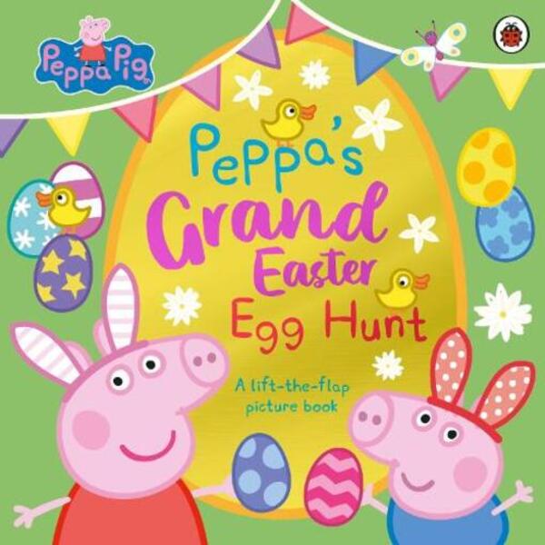Peppa Pig: Peppa's Grand Easter Egg Hunt: A Lift-The-Flap Picture Book Peppa Pig / Свинка Пеппа 9780241716786-1