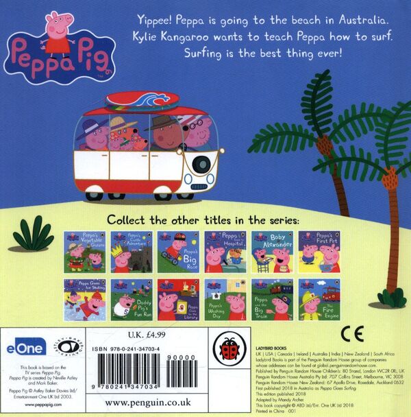 Peppa at the Beach / Peppa at the Beach  9780241347034-2