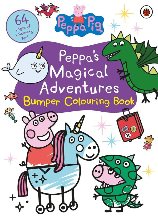 Peppa's Magical Adventures Bumper Coloring Book / Author not specified 9780241634080-1