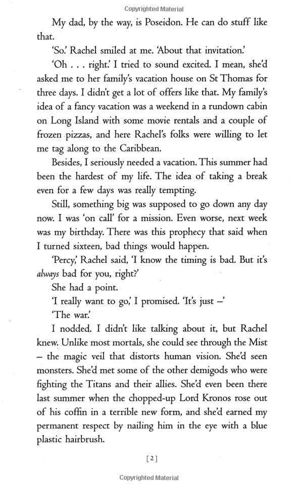 Percy Jackson And The Last Olympian. Book 5 Rick Riordan / Рик Риордан 9780141346885-5