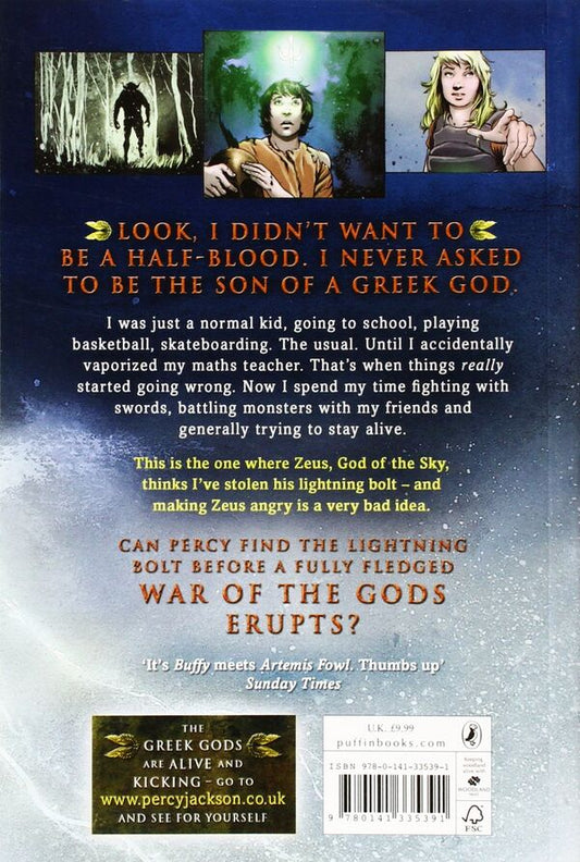 Percy Jackson And The Lightning Thief / Percy Jackson And The Lightning Thief Рик Риордан 9780141335391-2
