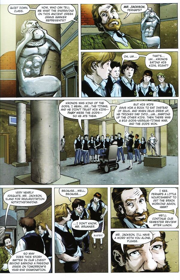 Percy Jackson And The Lightning Thief / Percy Jackson And The Lightning Thief Рик Риордан 9780141335391-3