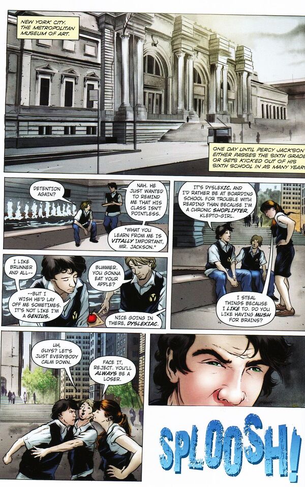 Percy Jackson And The Lightning Thief / Percy Jackson And The Lightning Thief Рик Риордан 9780141335391-4