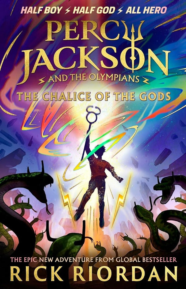 Percy Jackson And The Olympians: The Chalice Of The Gods Rick Riordan / Рик Риордан 9780241647547-1