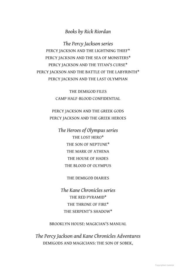 Percy Jackson and the Lightning Thief / Percy Jackson and the Lightning Thief Рик Риордан 9780141346809-5