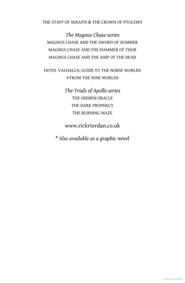 Percy Jackson and the Lightning Thief / Percy Jackson and the Lightning Thief Рик Риордан 9780141346809-6