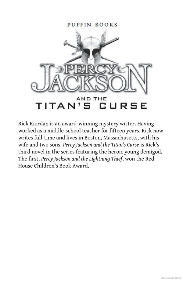 Percy Jackson and the Titans Curse / Percy Jackson and the Titans Curse Рик Риордан 9780141346816-4