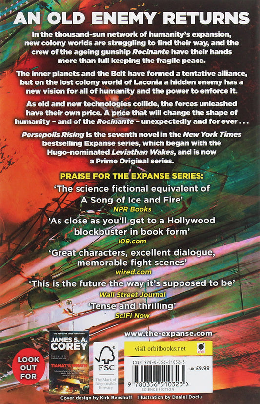 Persepolis Rising / Persepolis Rising Джеймс Кори 978-0-356-51032-3-2